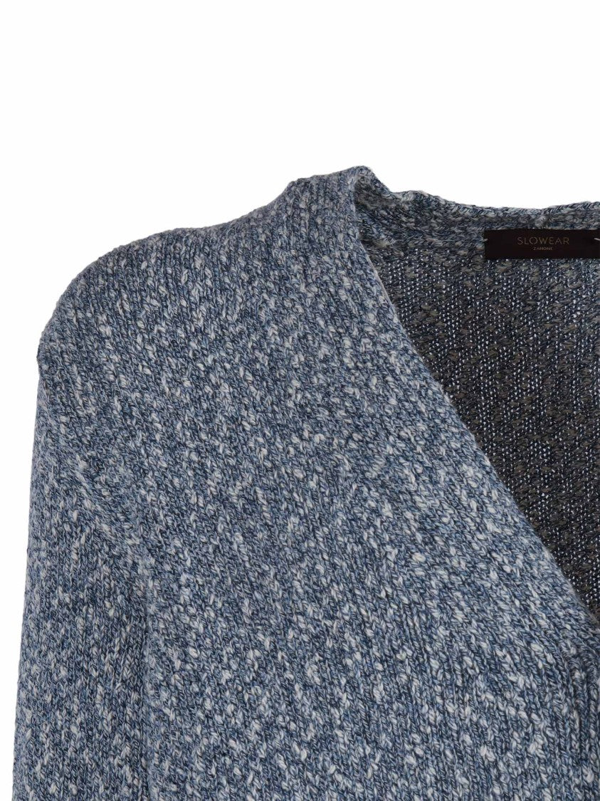 Slowear Zanone Cardigan Ml V Neck Cardigan
