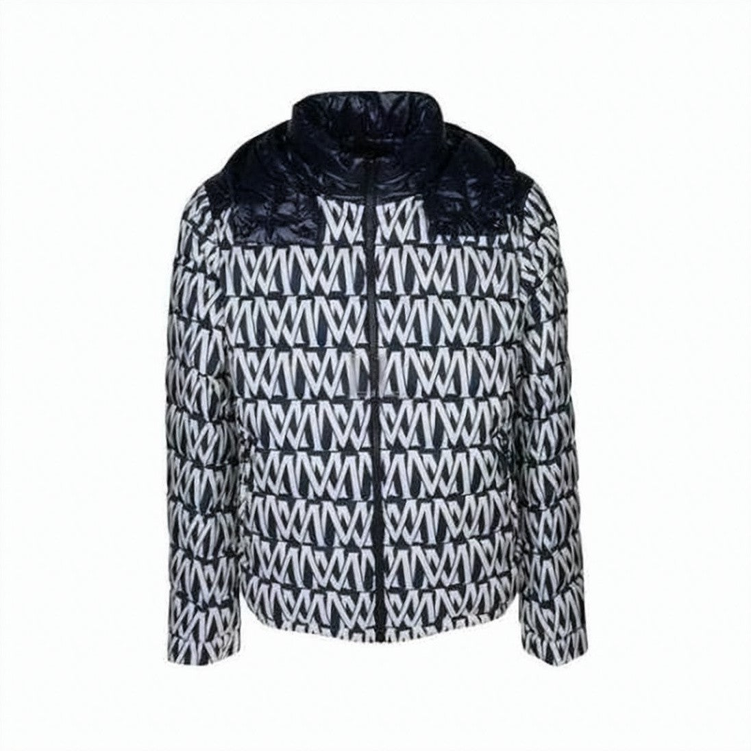 Moncler Padded Jacket With Geometric Pattern