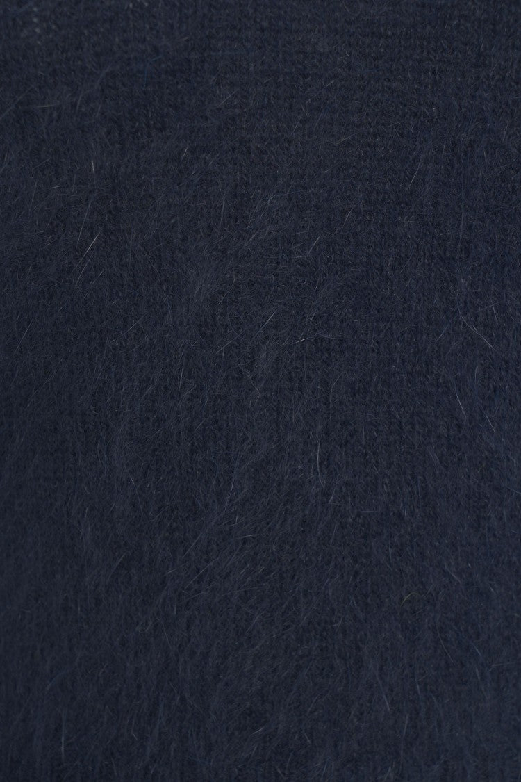 Roberto Collina Polo Sweater In Soft Knit With Ribbed Details