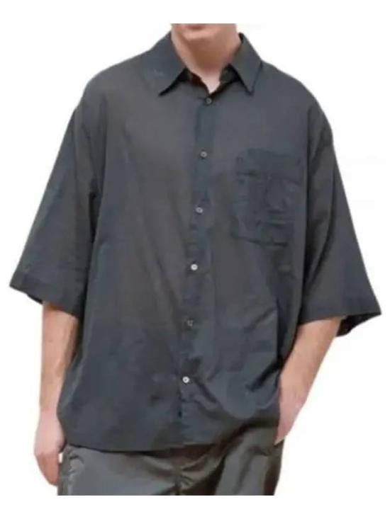 Lemaire Relaxed-Fit Short-Sleeved Cotton Lemaire Shirt
