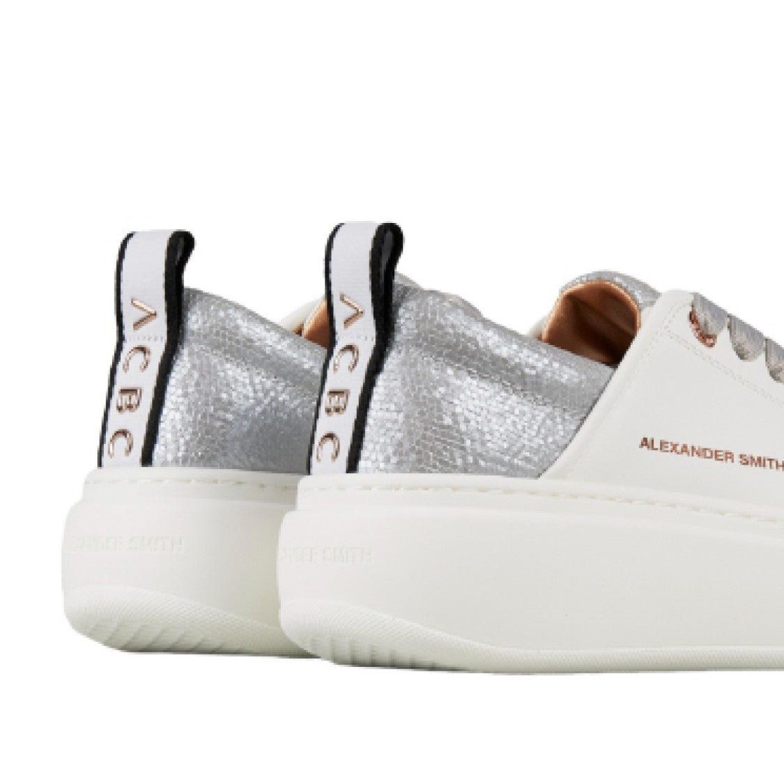 Alexander Smith Ecowembley Sneakers In White Vegetable Leather