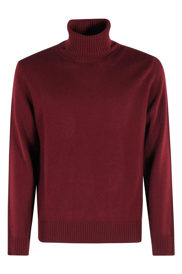Altea Bordeaux High Collar Sweater