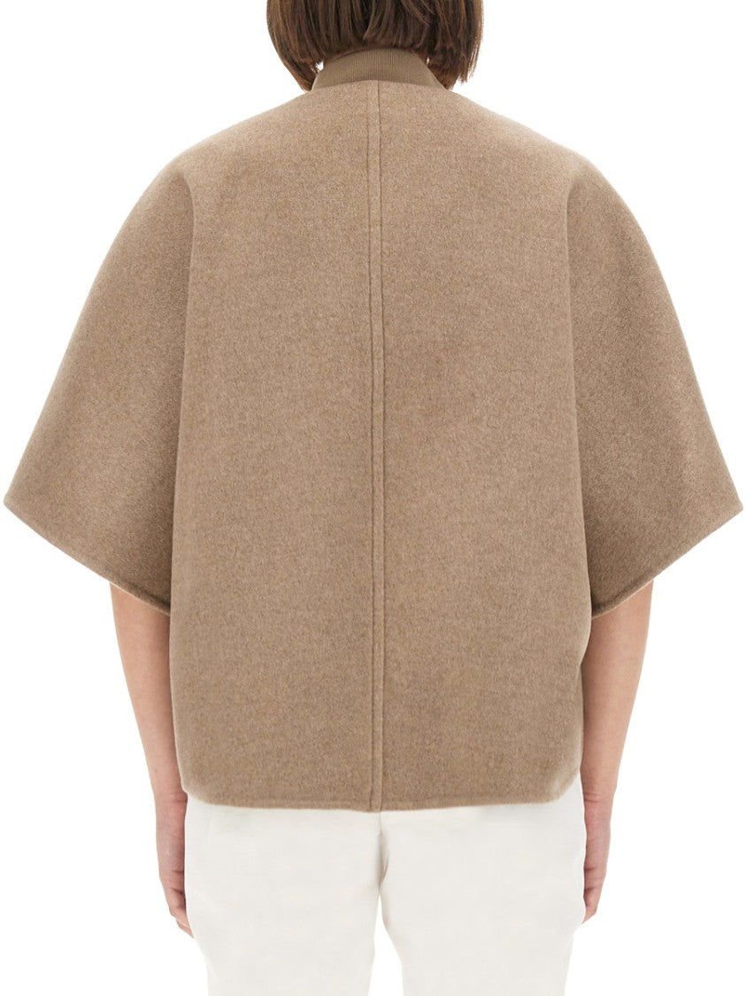 Max Mara Leticia Boxy Cropped Cashmere Coat