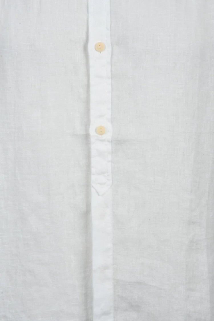 Mc2 Saint Barth White Linen Shirt