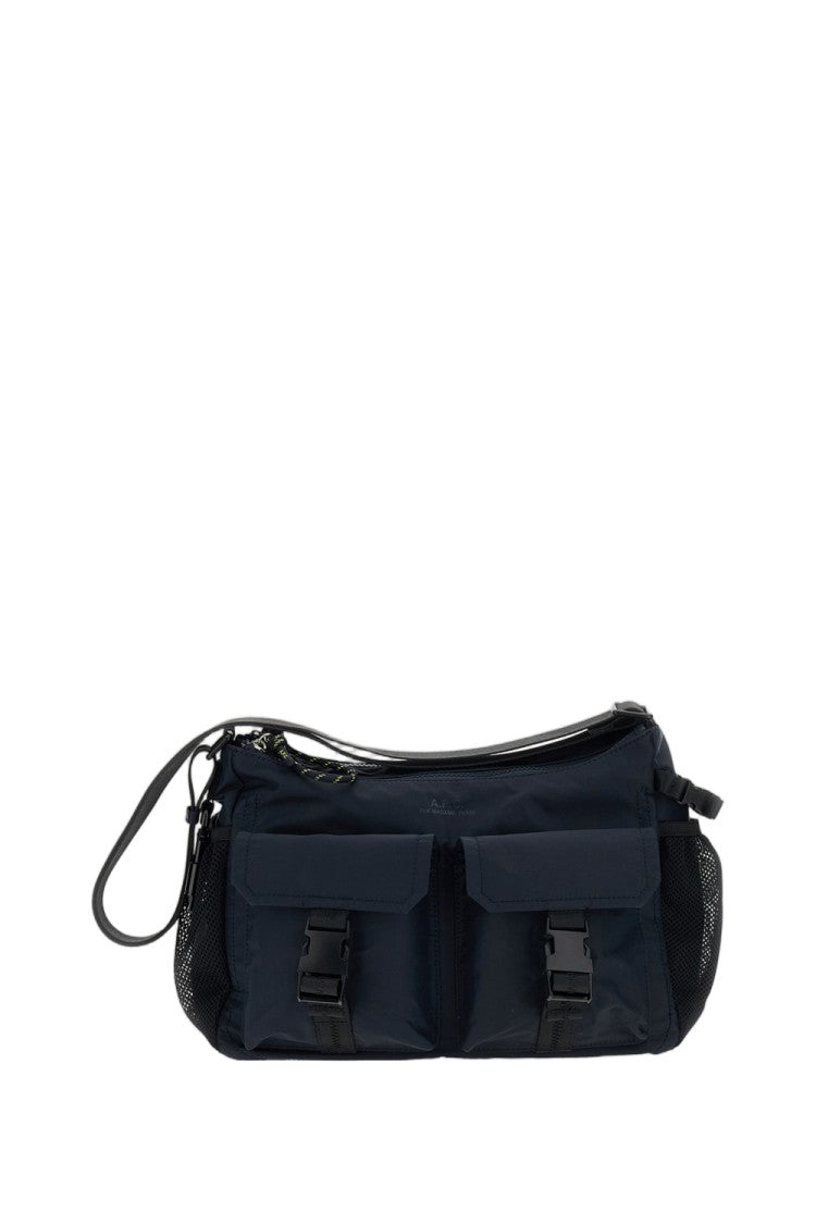 A.P.C. Trek Multi-Pocket Technical Fabric Crossbody Bag