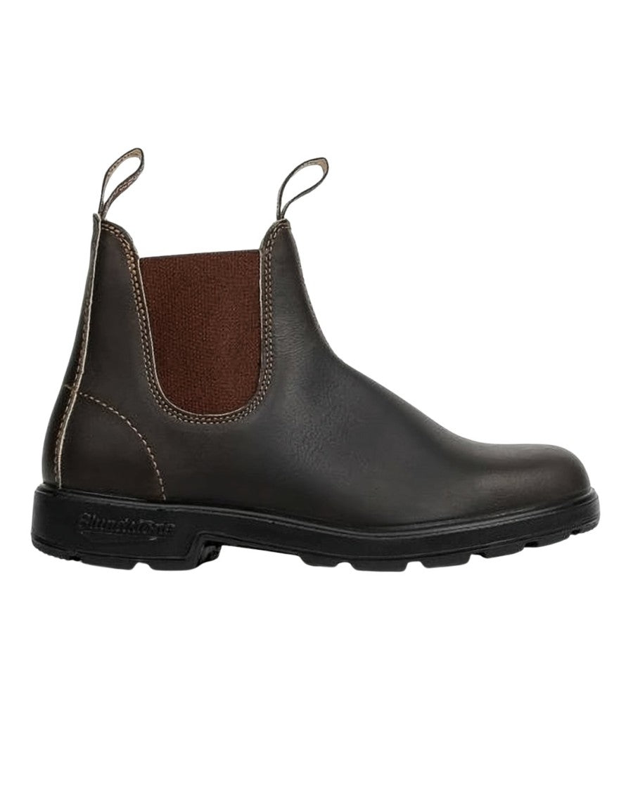 Blundstone Brown Cowhide Leather Ankle Boots
