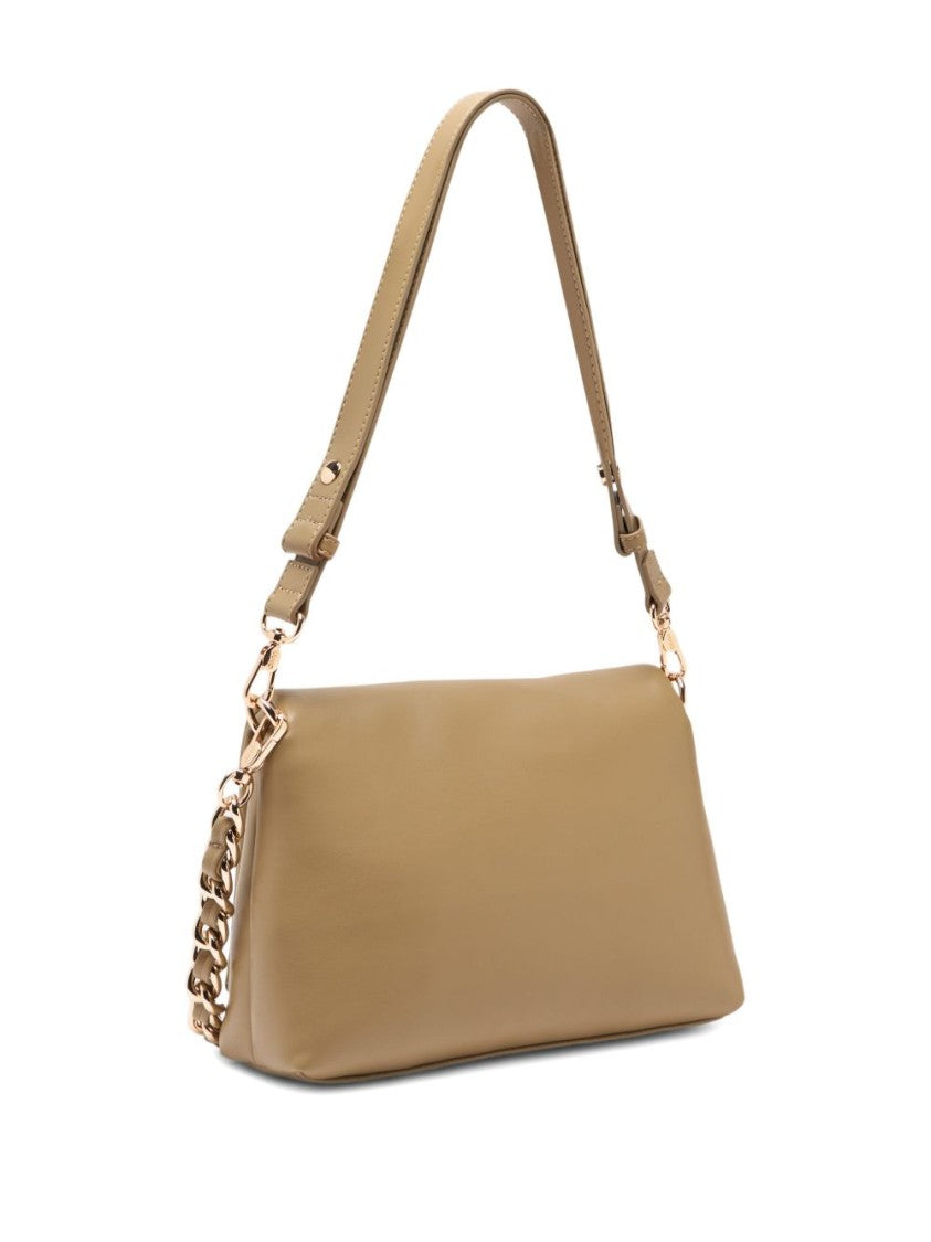 Liu Jo Tan Nappa-Effect Braided Shoulder Bag