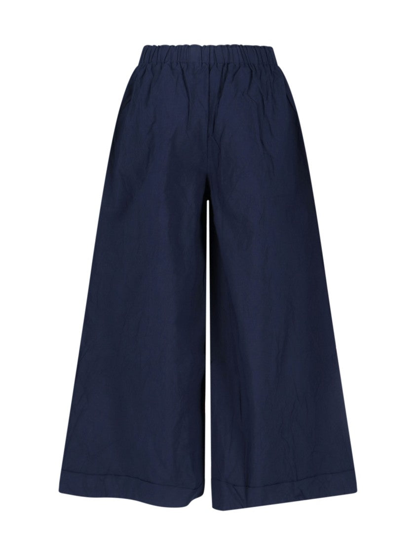 Daniela Gregis "Pigiama" Wide-Leg Pants – Light Blue