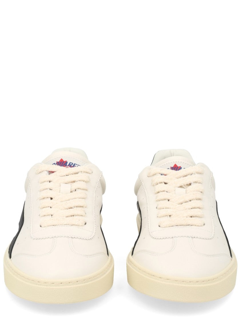 Dsquared2 Off-White Rider Wave Accents Sneakers