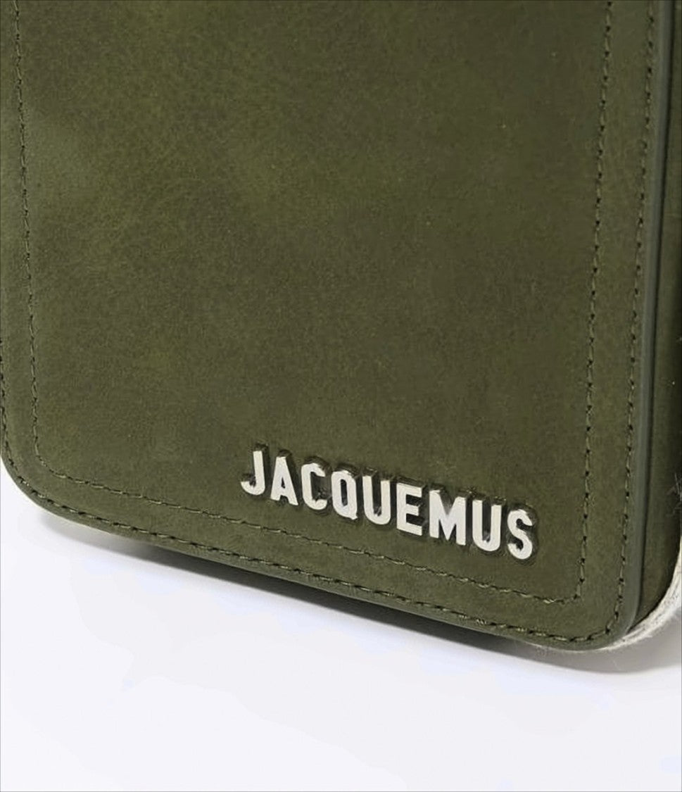 Jacquemus Compact Rectangular Shoulder Bag Crafted From Cowhide Leather