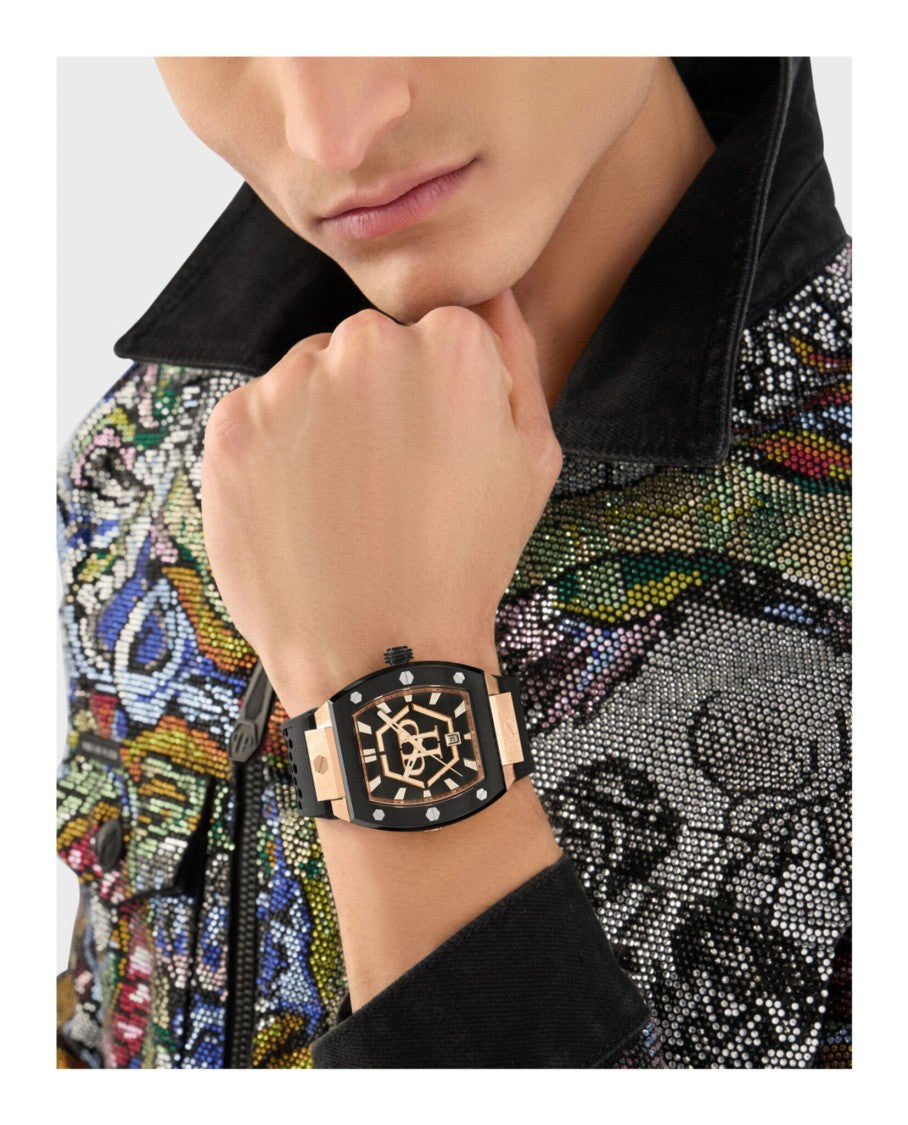 Philipp Plein The Hexagon Phantom Silicone Watch