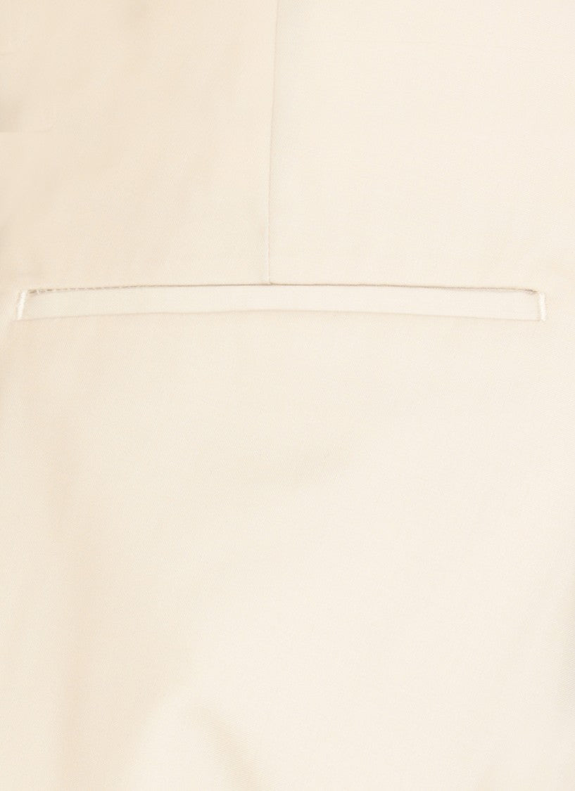 Briglia Ivory Virgin Wool Pants