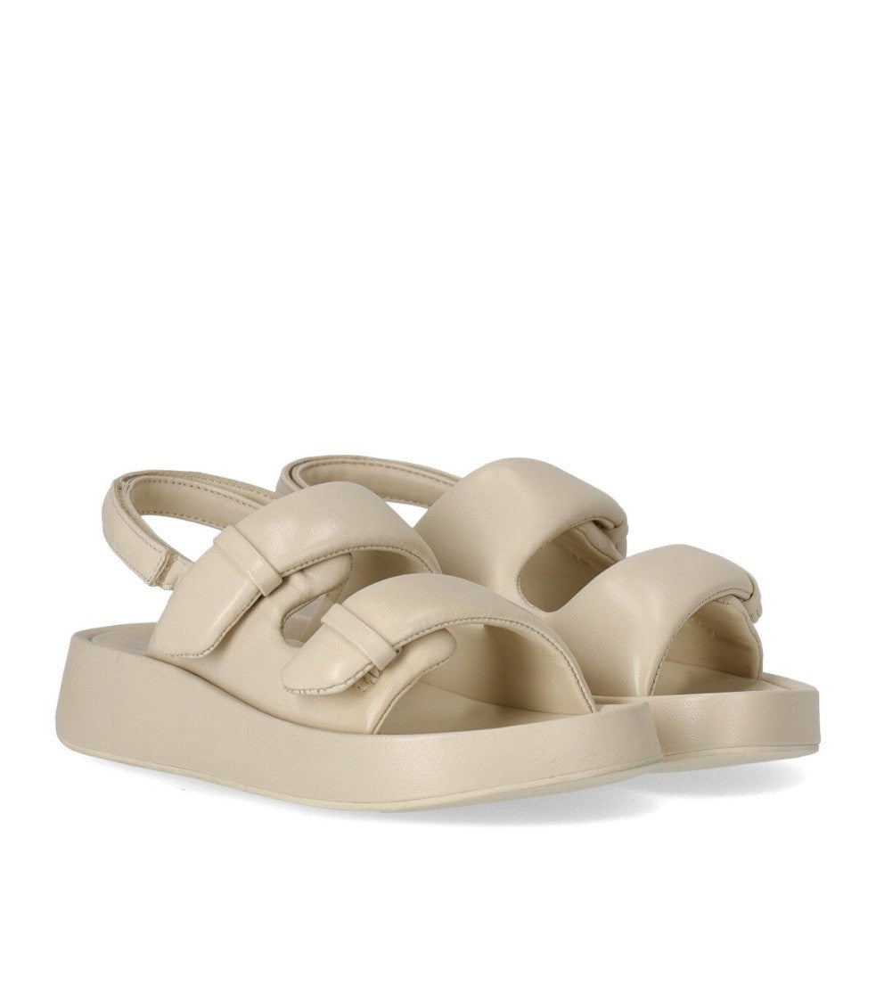 Ash Vinci Talc Platform Sandal