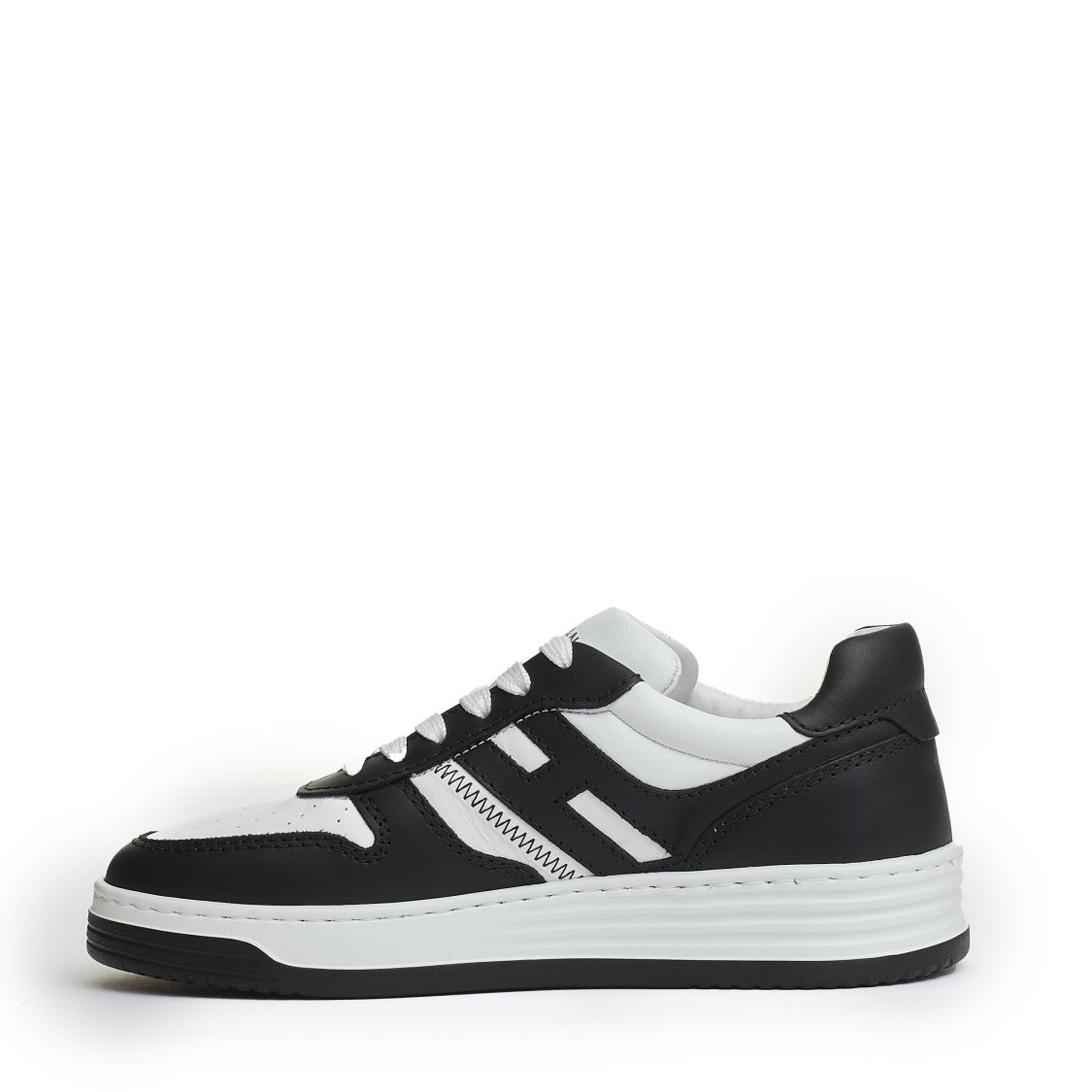 Hogan Basketball Leather White Black