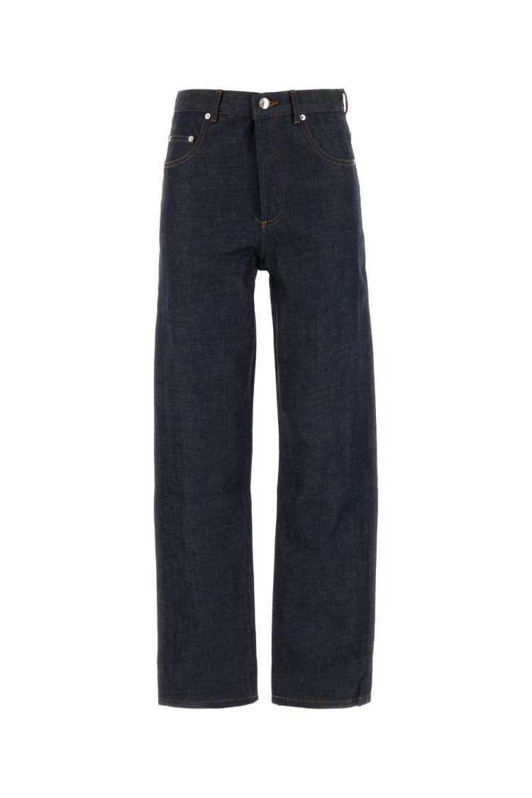 A.P.C. Dark Indigo Straight-Leg Jeans With Five-Pocket Design