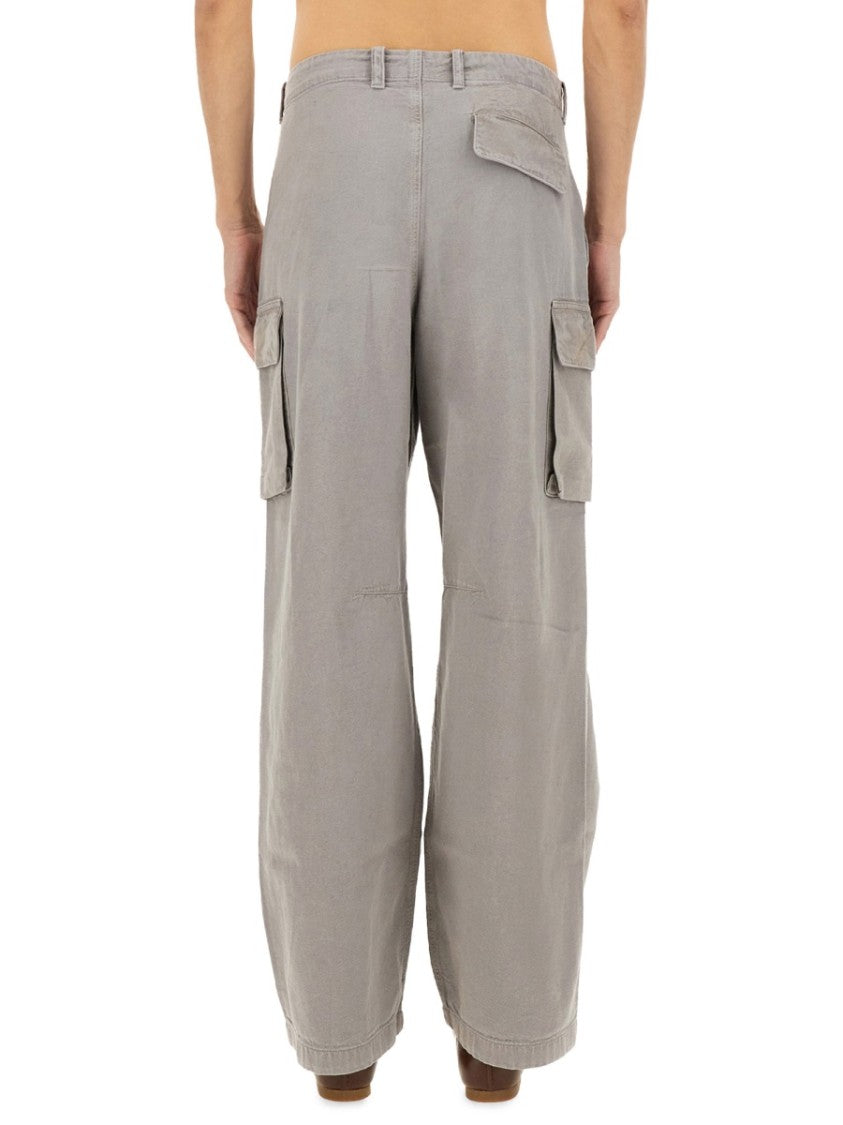 Our Legacy Relaxed Fit Cargo Pants With Wide Legs