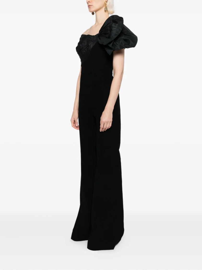 Saiid Kobeisy Draped Bow Jumpsuit
