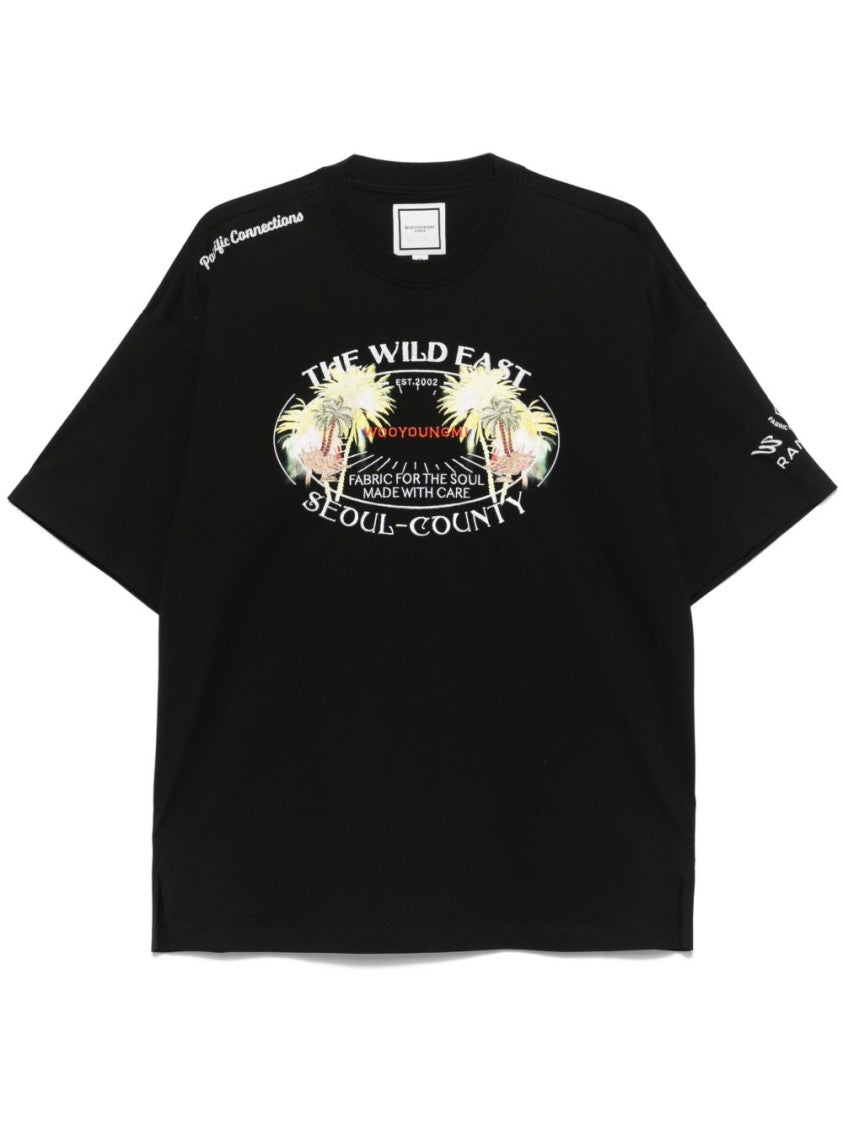 Wooyoungmi Cotton T-Shirt With Print