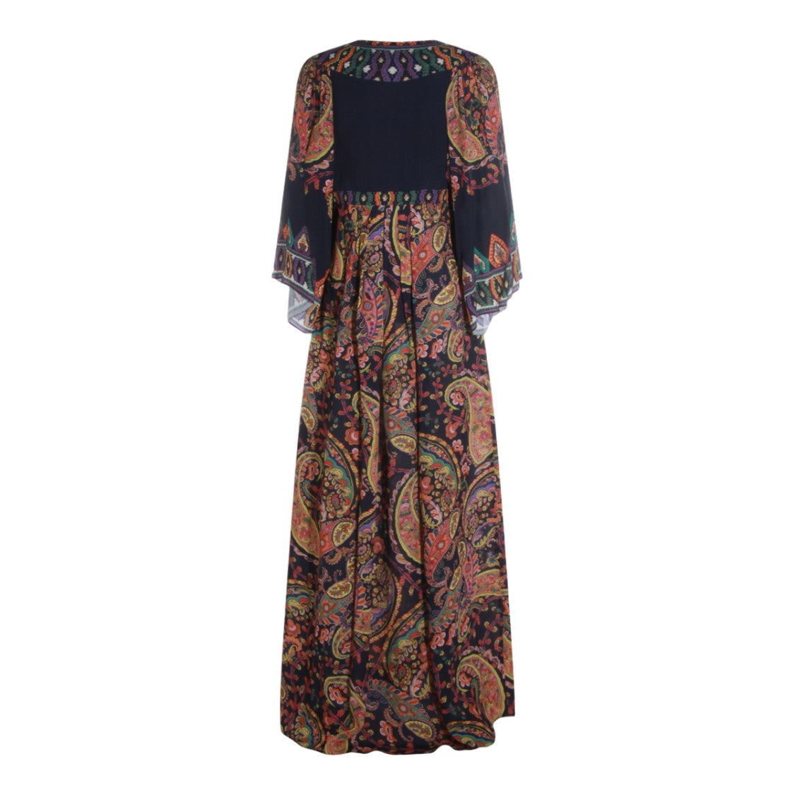 Etro Flowing Long Dress With Paisley Pattern