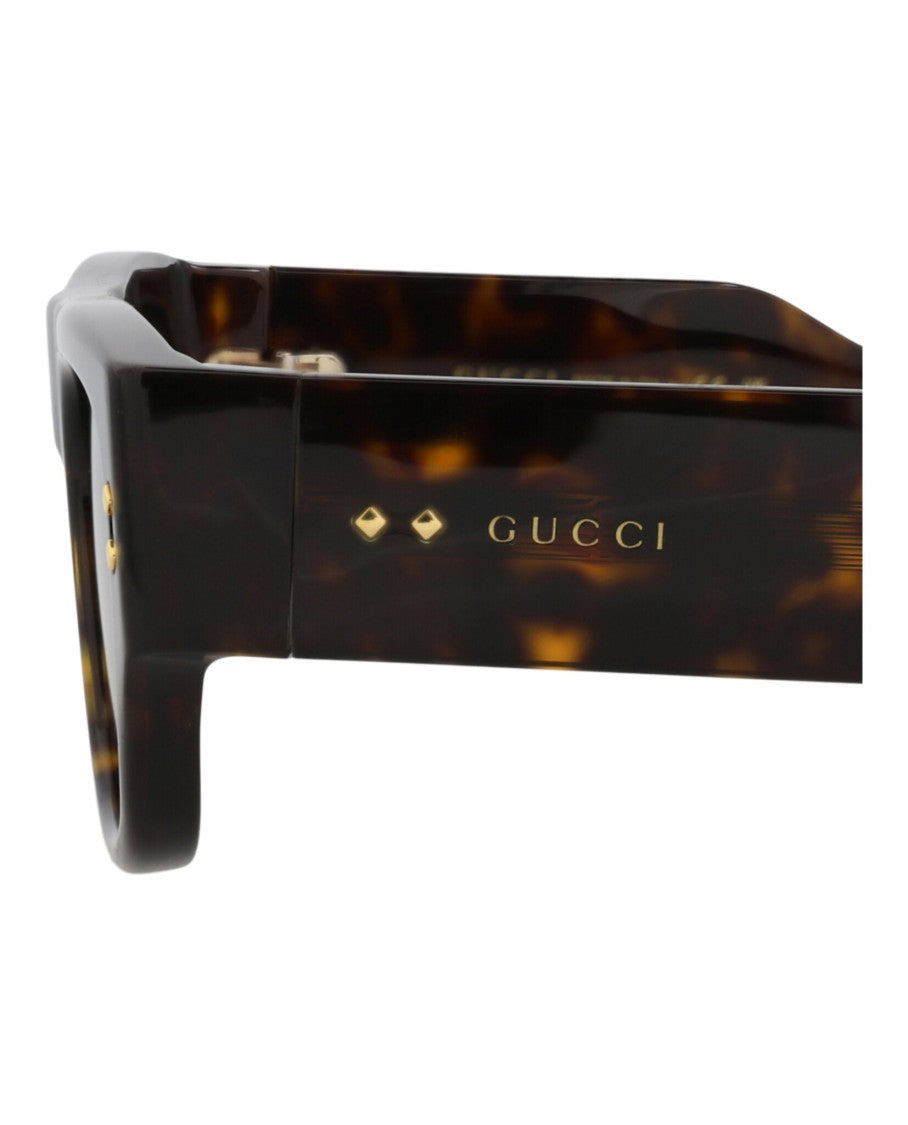 Gucci Square-Frame Recycled Acetate Sunglasses