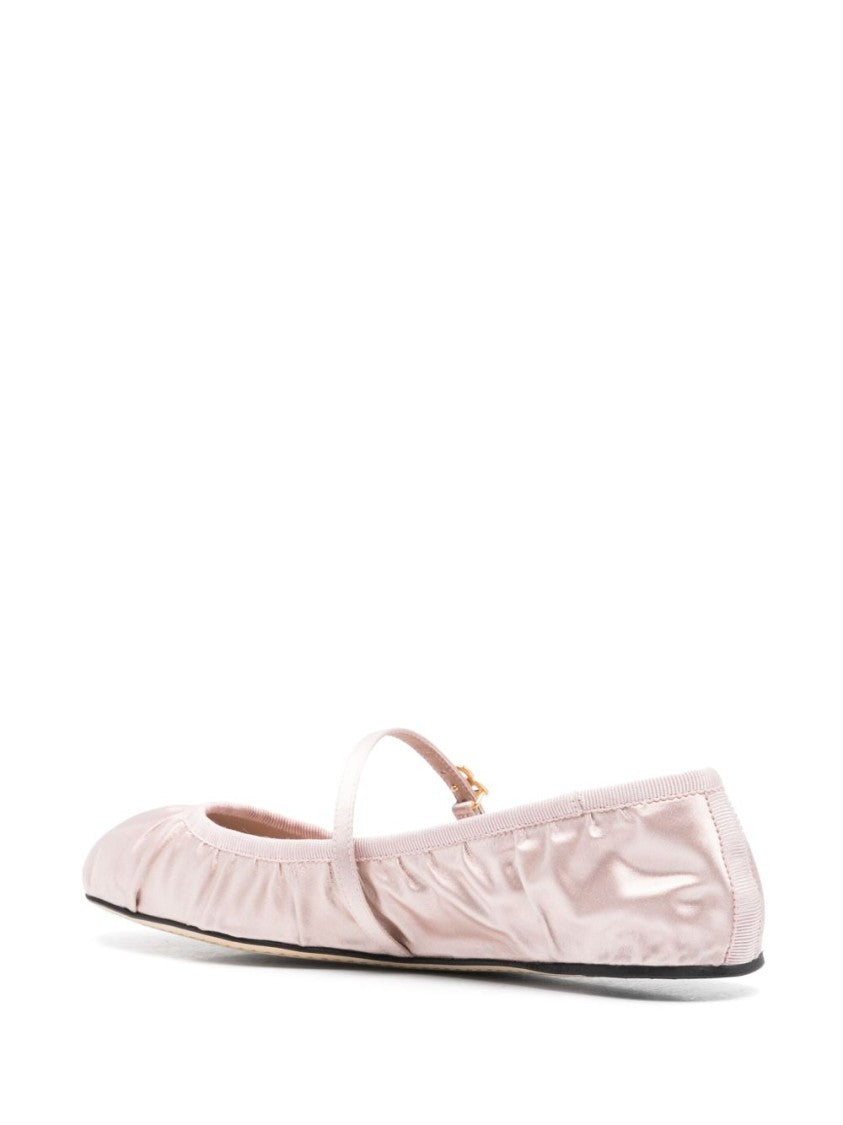 Dolce & Gabbana Satin Ballet Flats