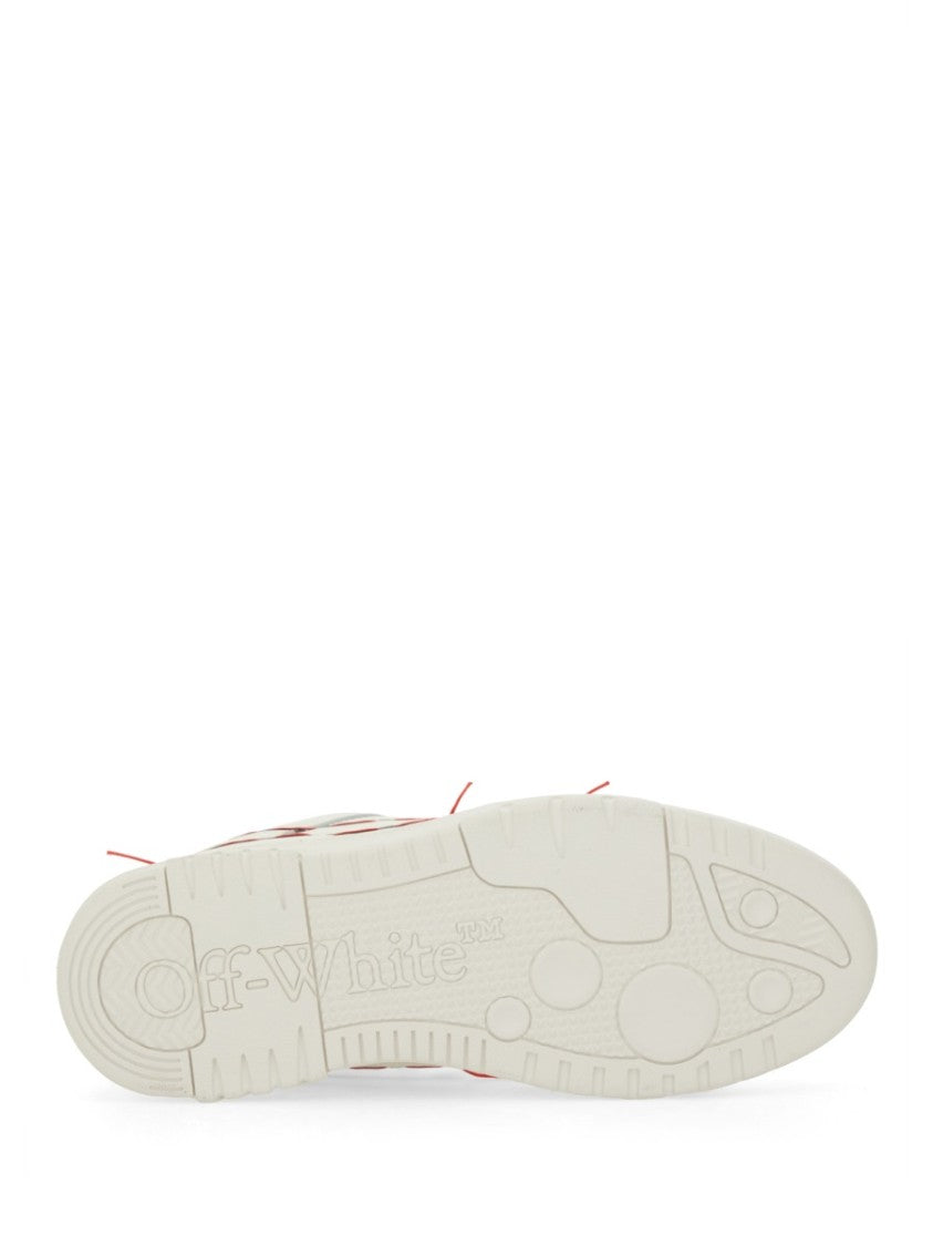 Off-White Smooth Leather Sneakers