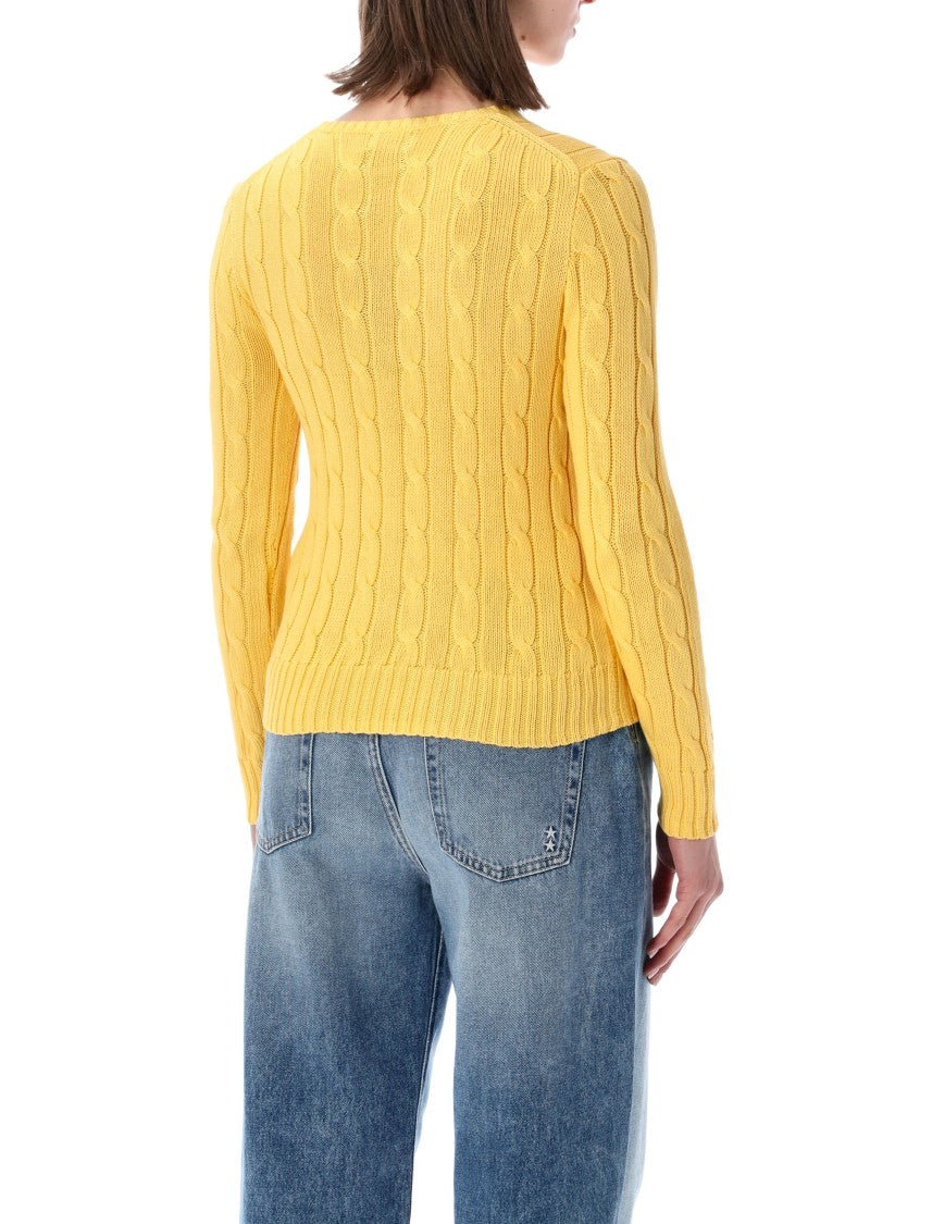 Polo Ralph Lauren Julianna Cable Knit Slim Fit Sweater