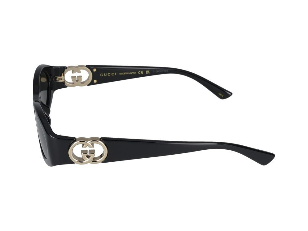 Gucci Sunglasses Gg1660s 001 Black Black Grey 54/16/135