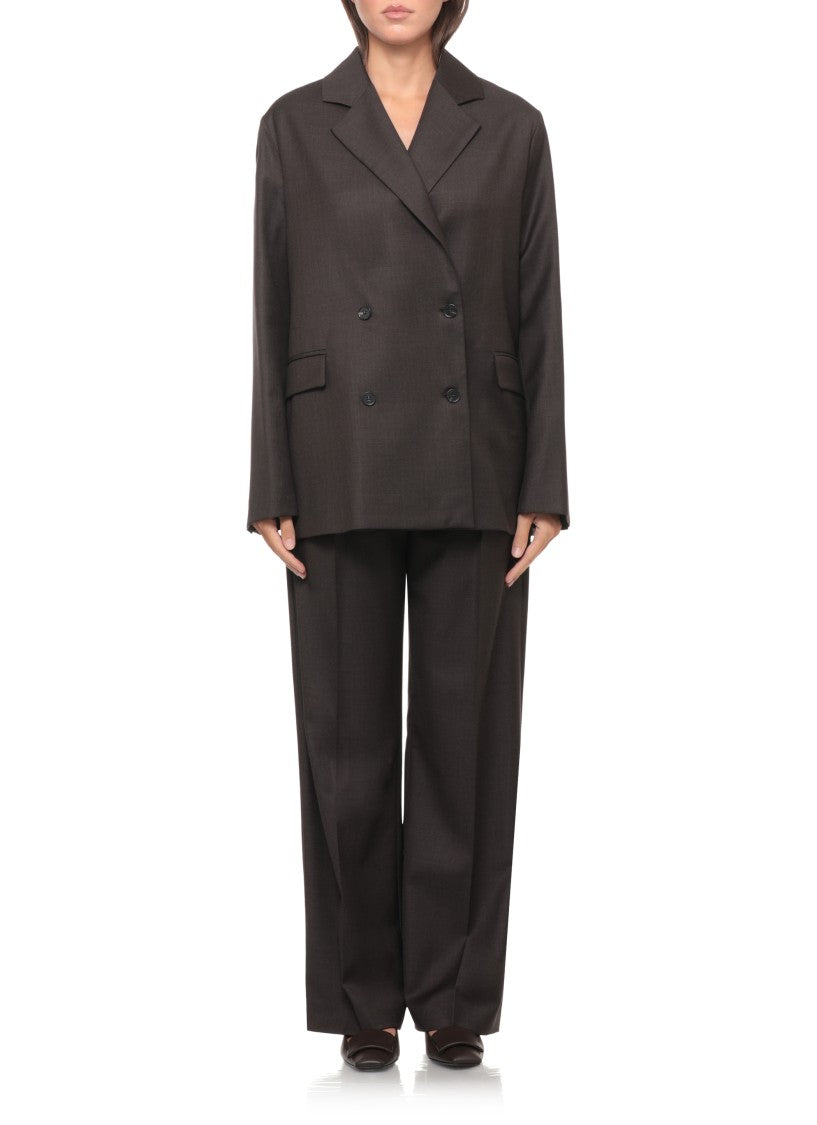 Loulou De Saison Double-Breasted Loulou De Saison Wool Blazer