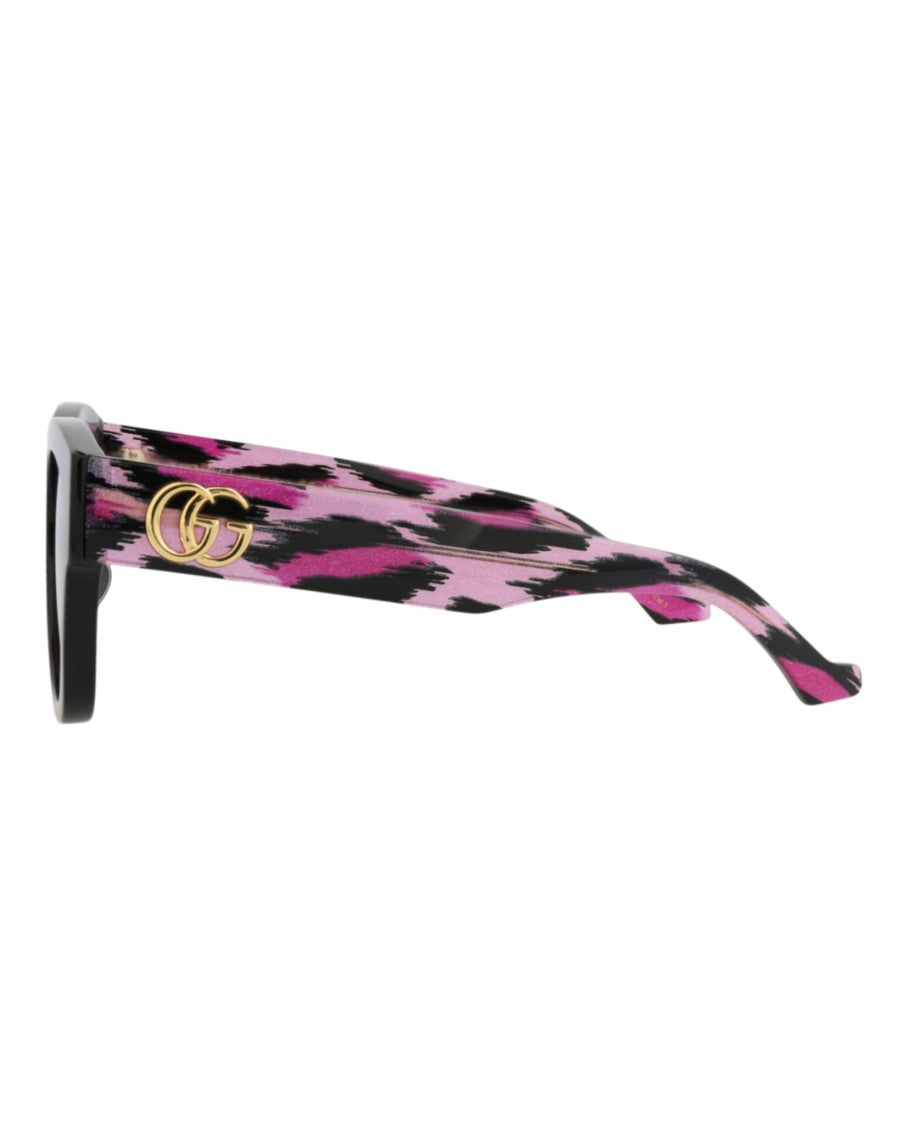 Gucci Square-Frame Recycled Acetate Sunglasses