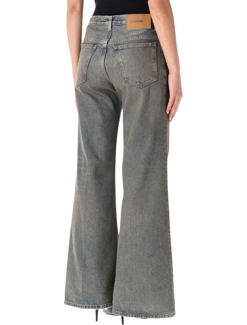 Haikure Vintage Grey Clara Flare Jeans