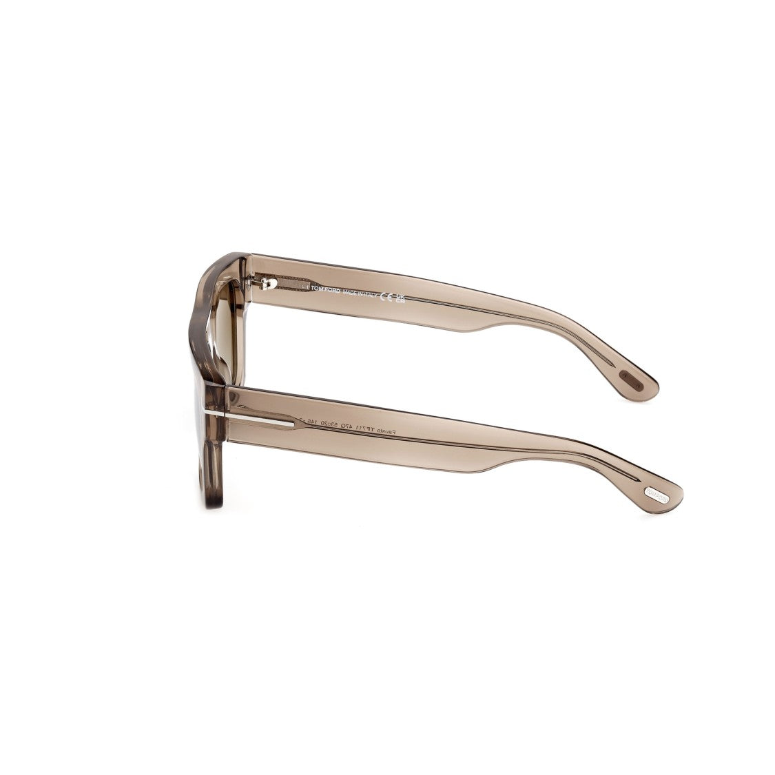 Tom Ford Oversized Square Frame Sunglasses With Gradient Design