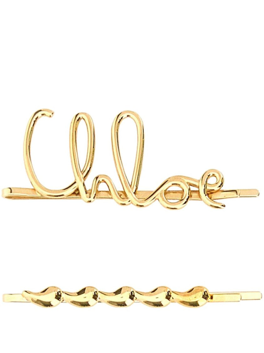 Chloé Gold-Tone Brass Hairpin Set