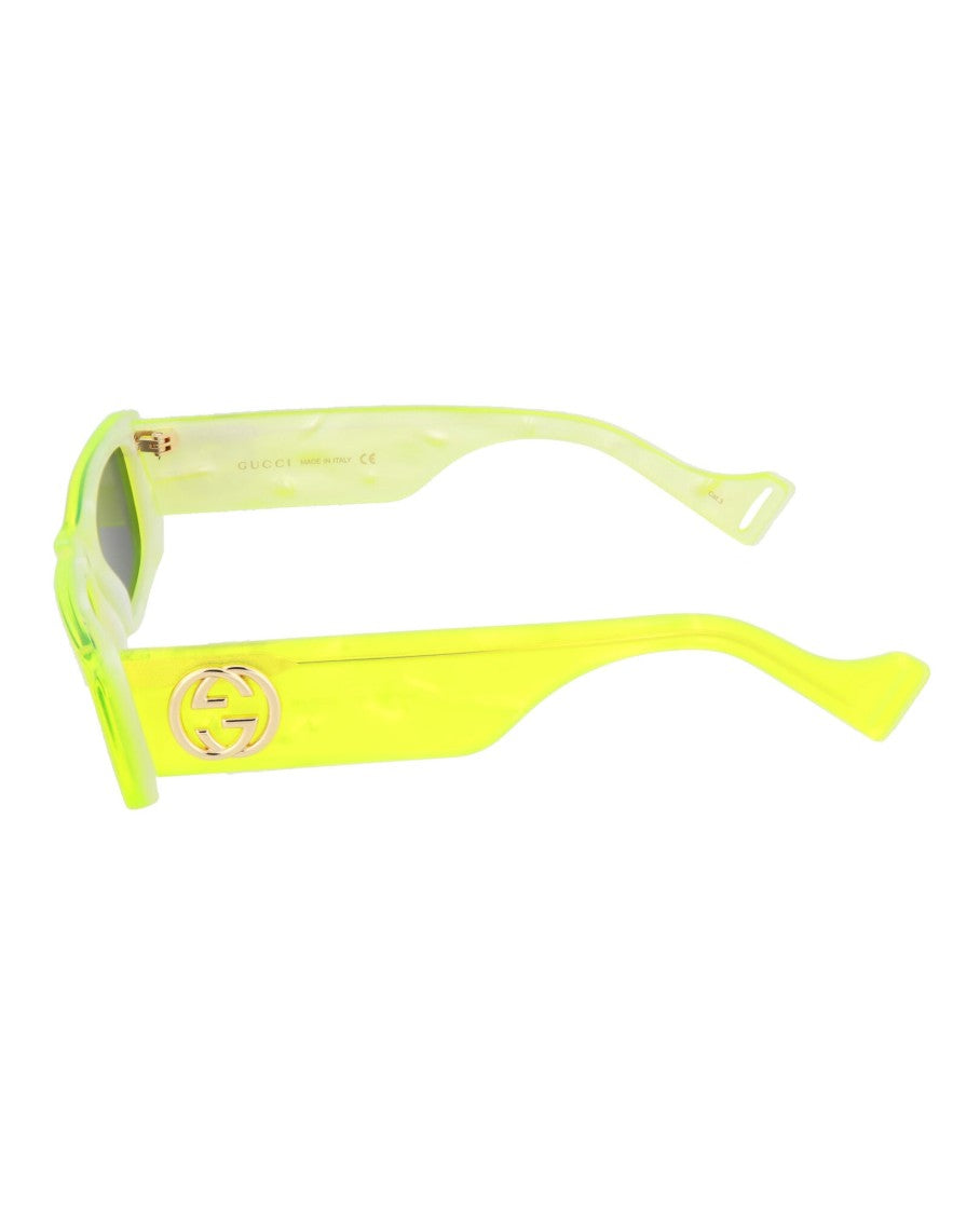 Gucci Square-Frame Acetate Sunglasses