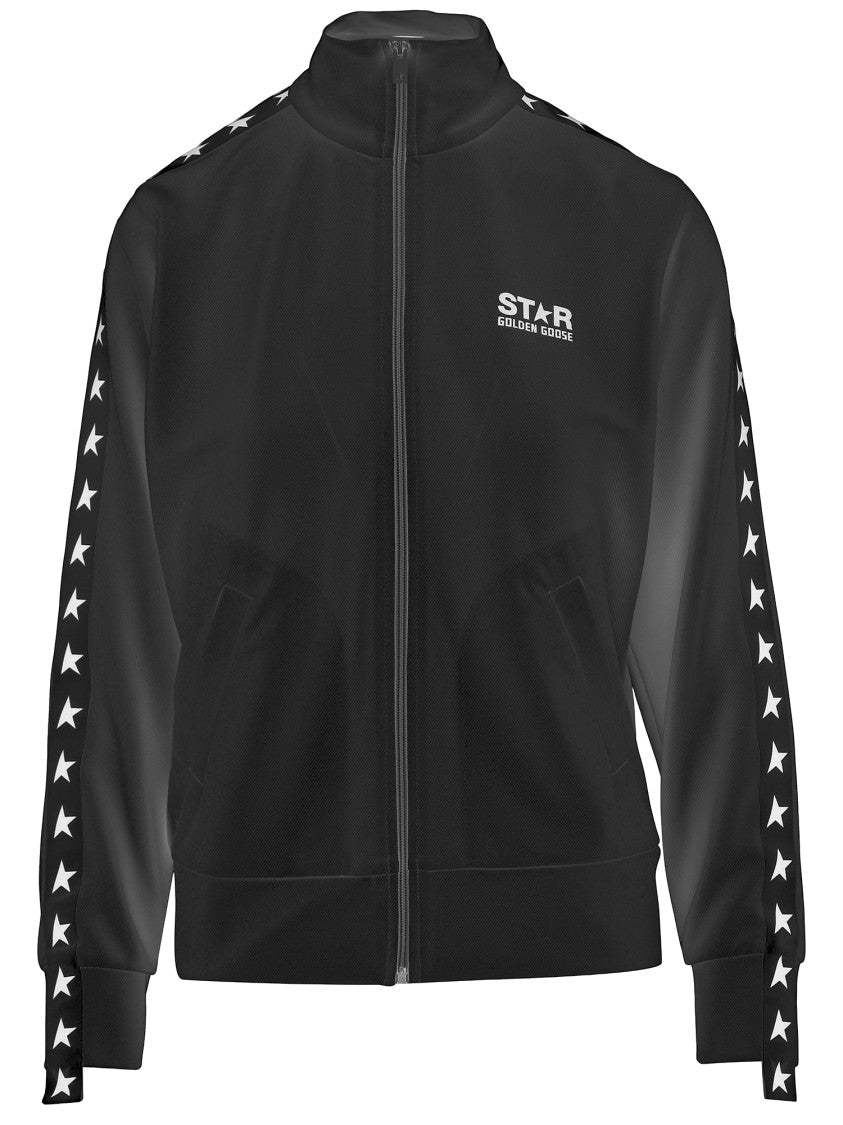 Golden Goose Denis Sweatshirt With Grosgrain Band