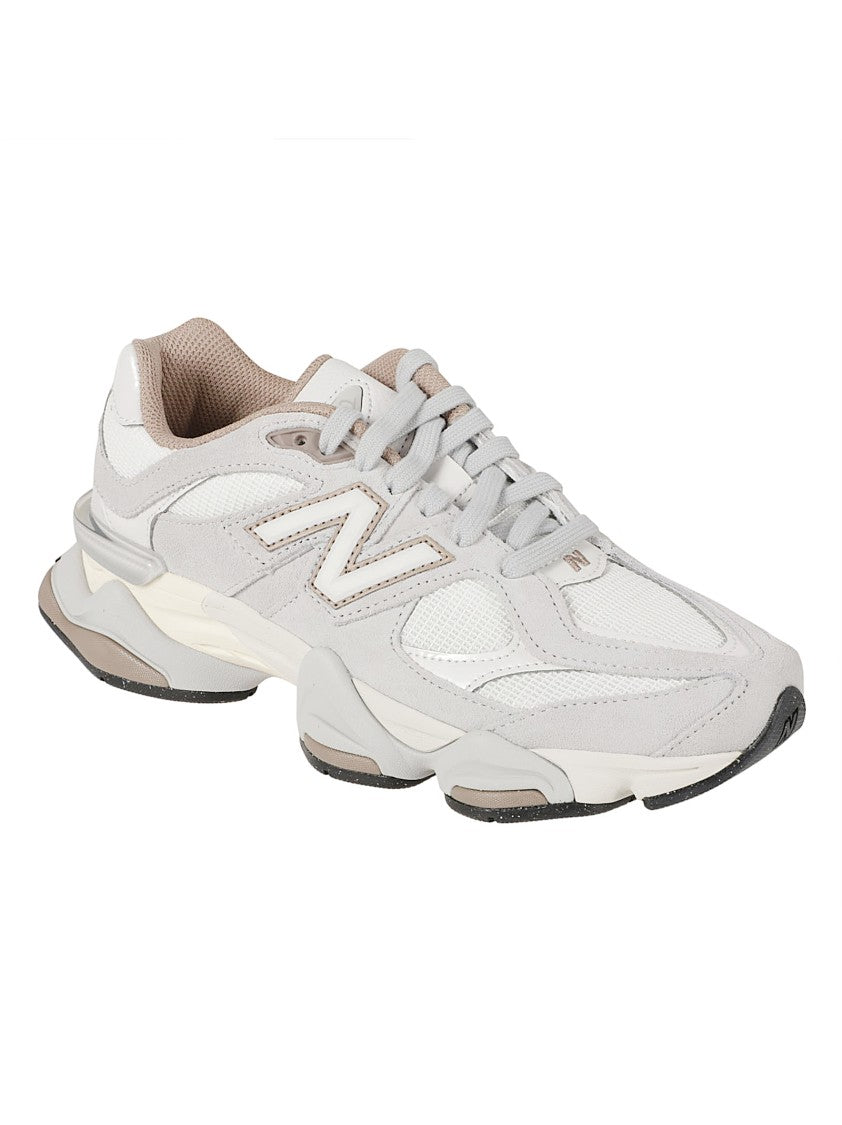 New Balance Layered Suede And Mesh Sneakers With Chunky Sole