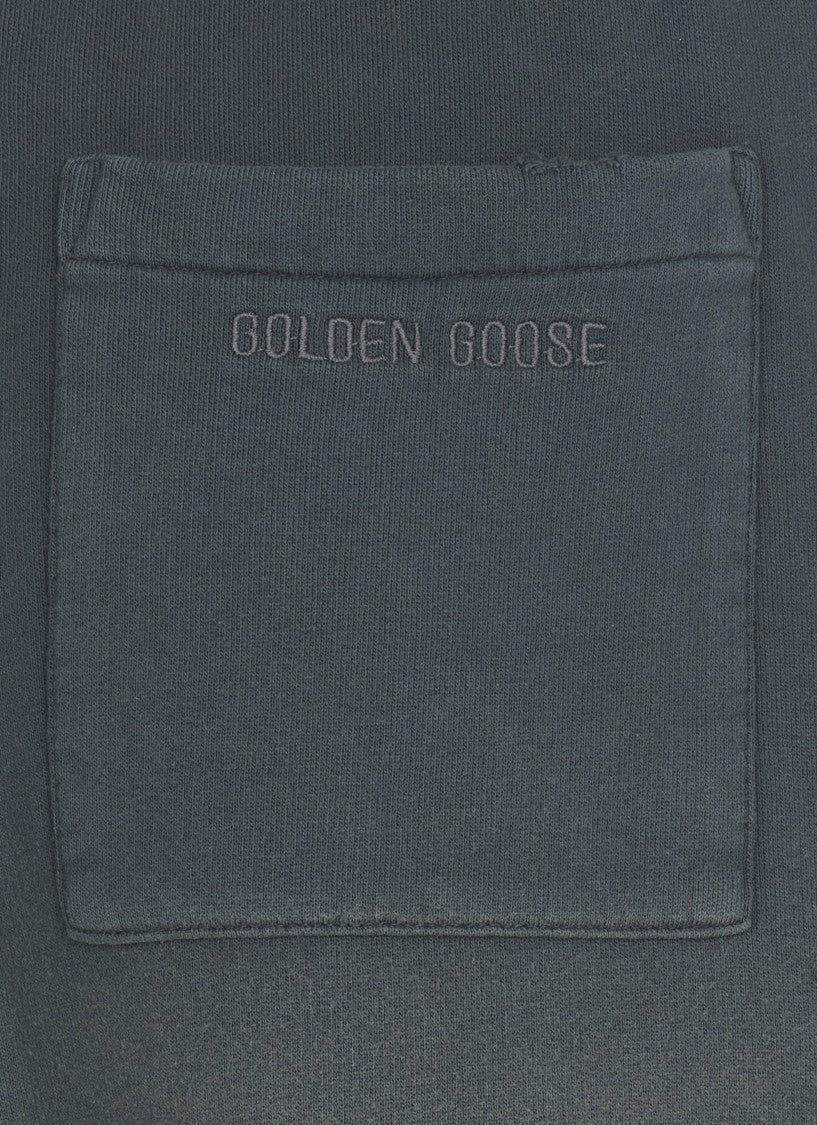Golden Goose Black Cotton Pants