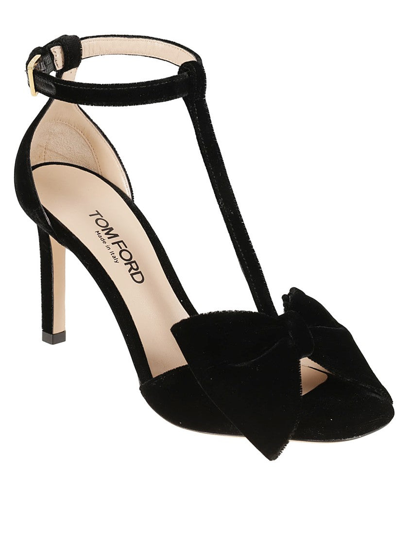 Tom Ford High-Heeled Pumps With Ankle Strap