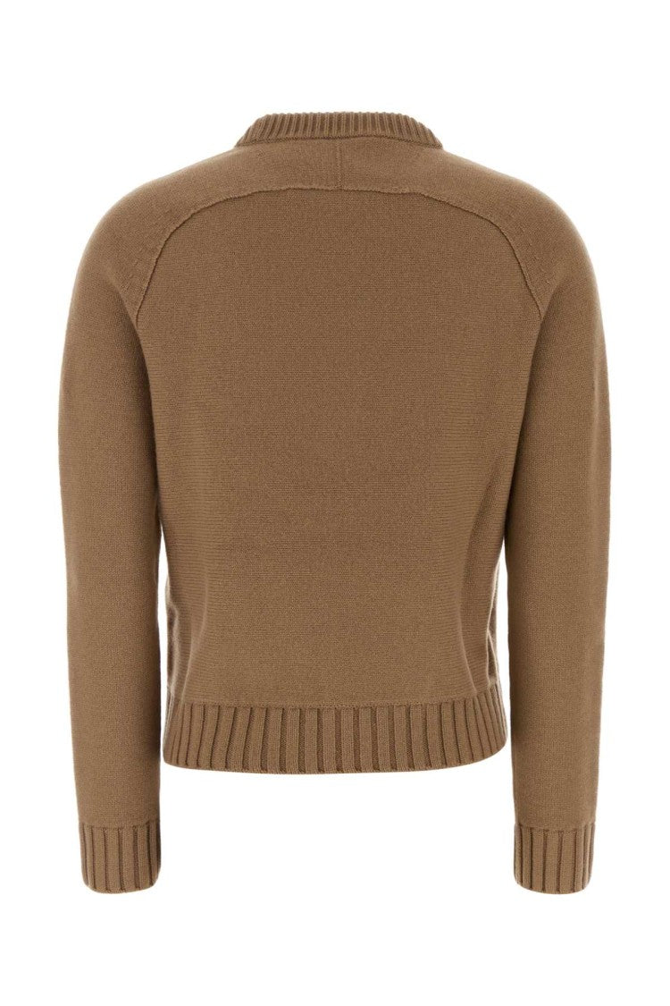 Gucci Camel Wool Blend Sweater