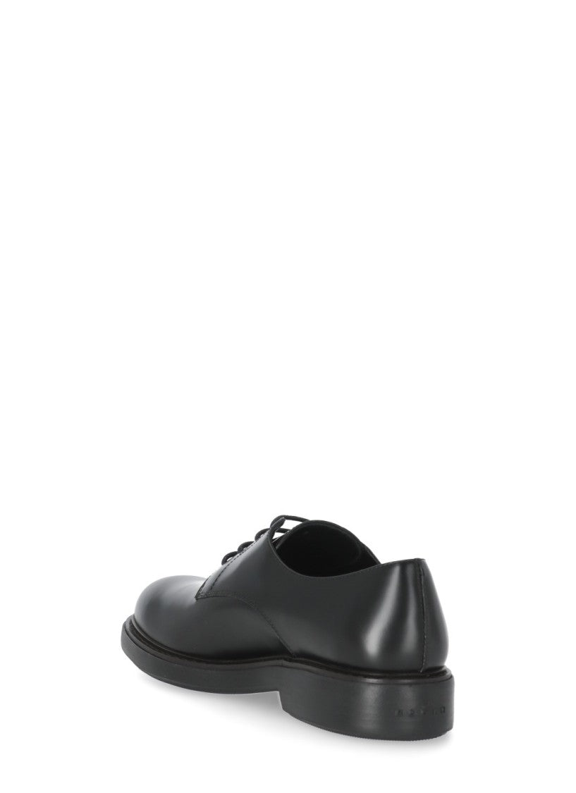 Hogan Black Patent Leather Brogues