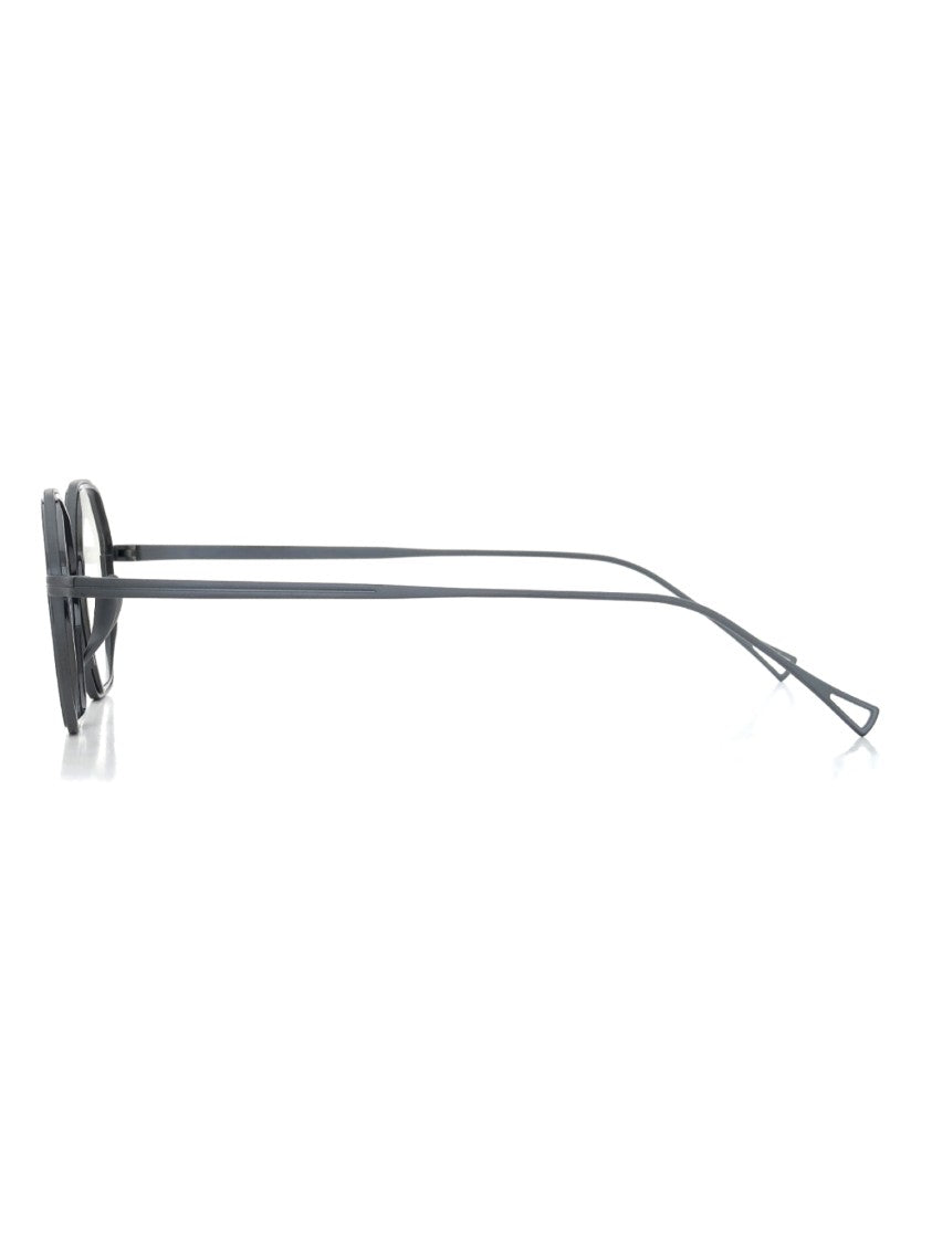 Kamemannen Octagonal Titanium Optical Frames With Refined Finish