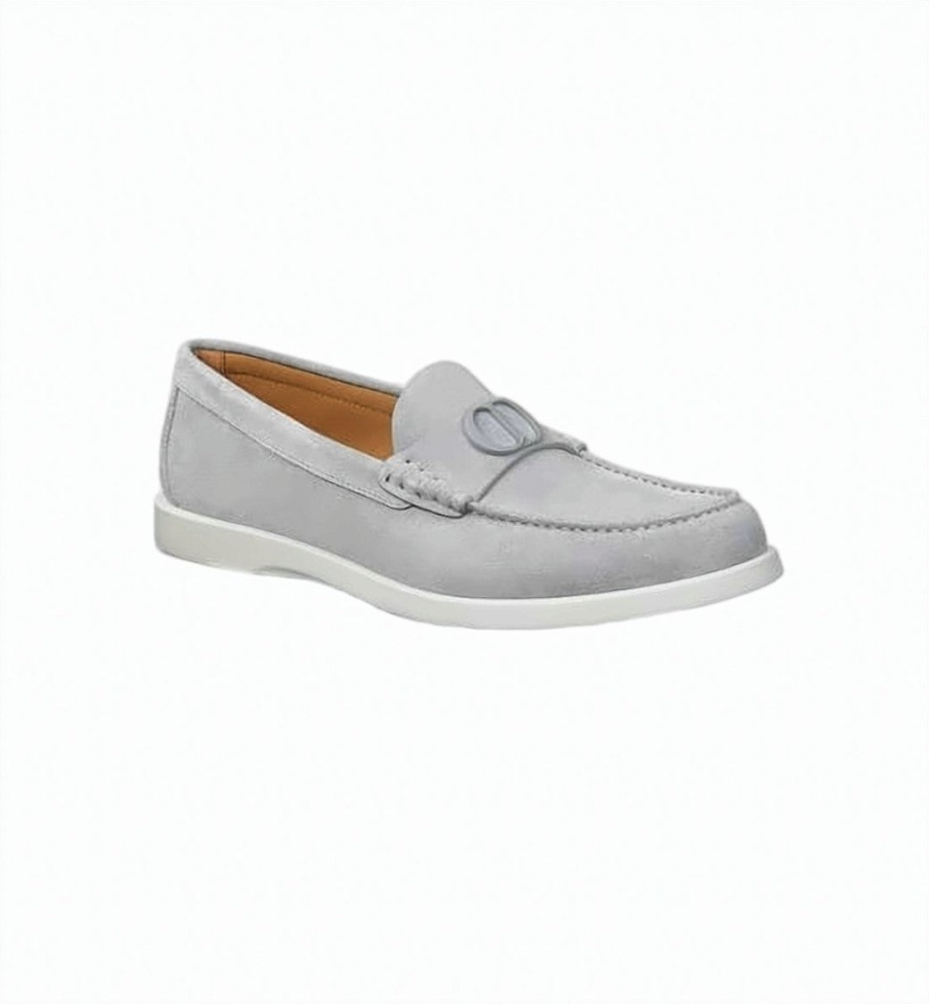 Dior Suede And Calf Leather Loafers