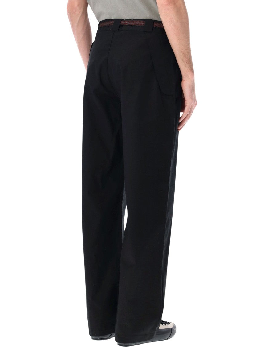 Roa Loose Fit Cotton Twill Chinos