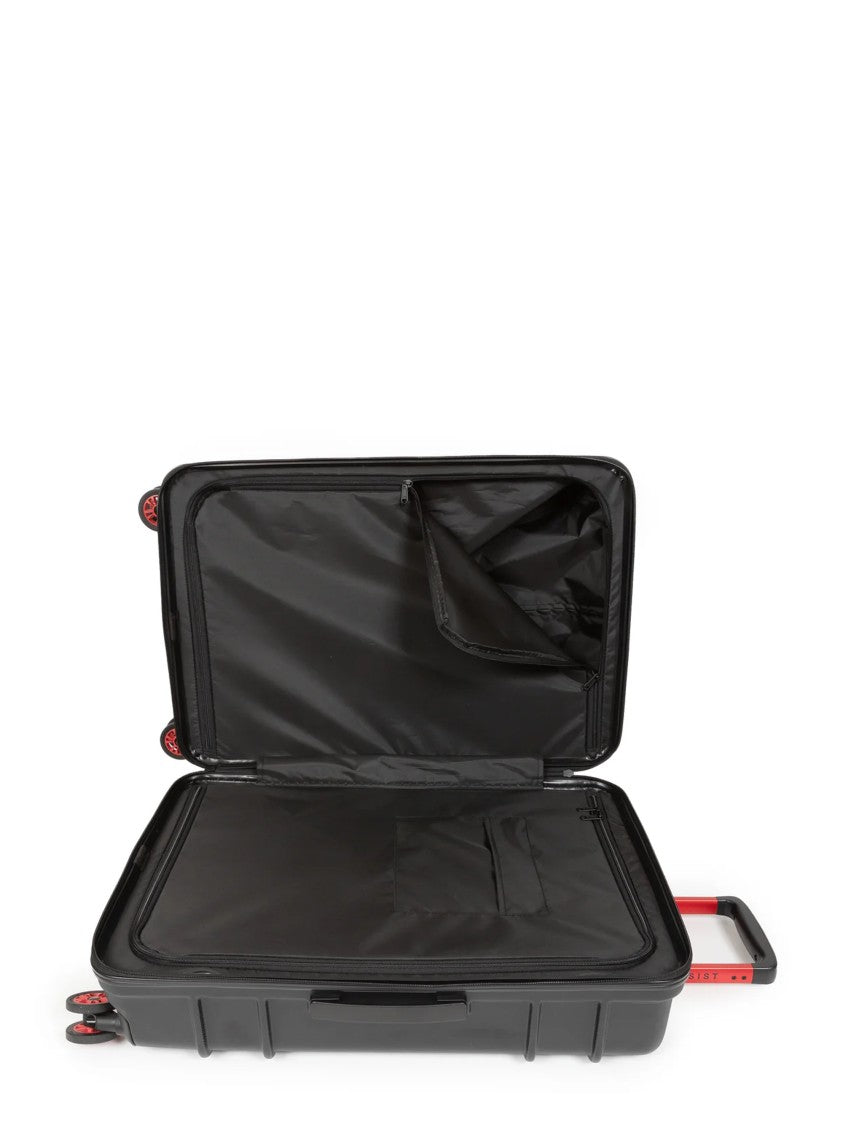 Eastpak Rectangular Hard Shell Suitcase With Textured Detailing
