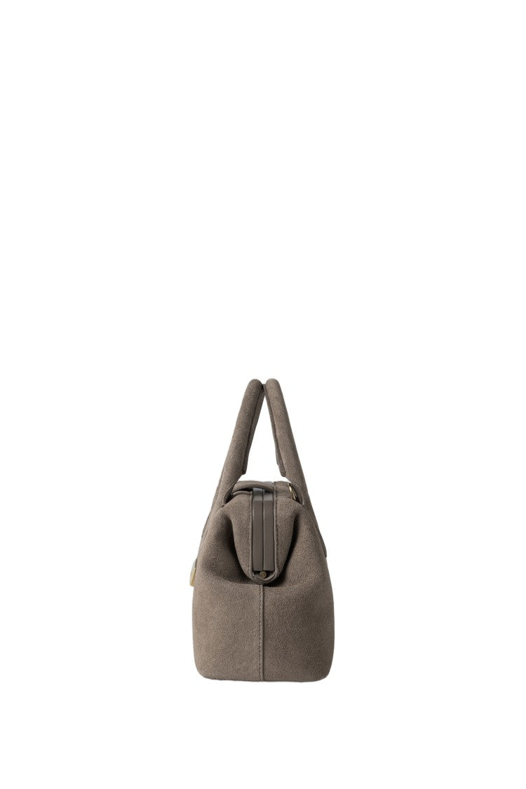 Schell Structured Calfskin Doctor Bag With Adjustable Strap