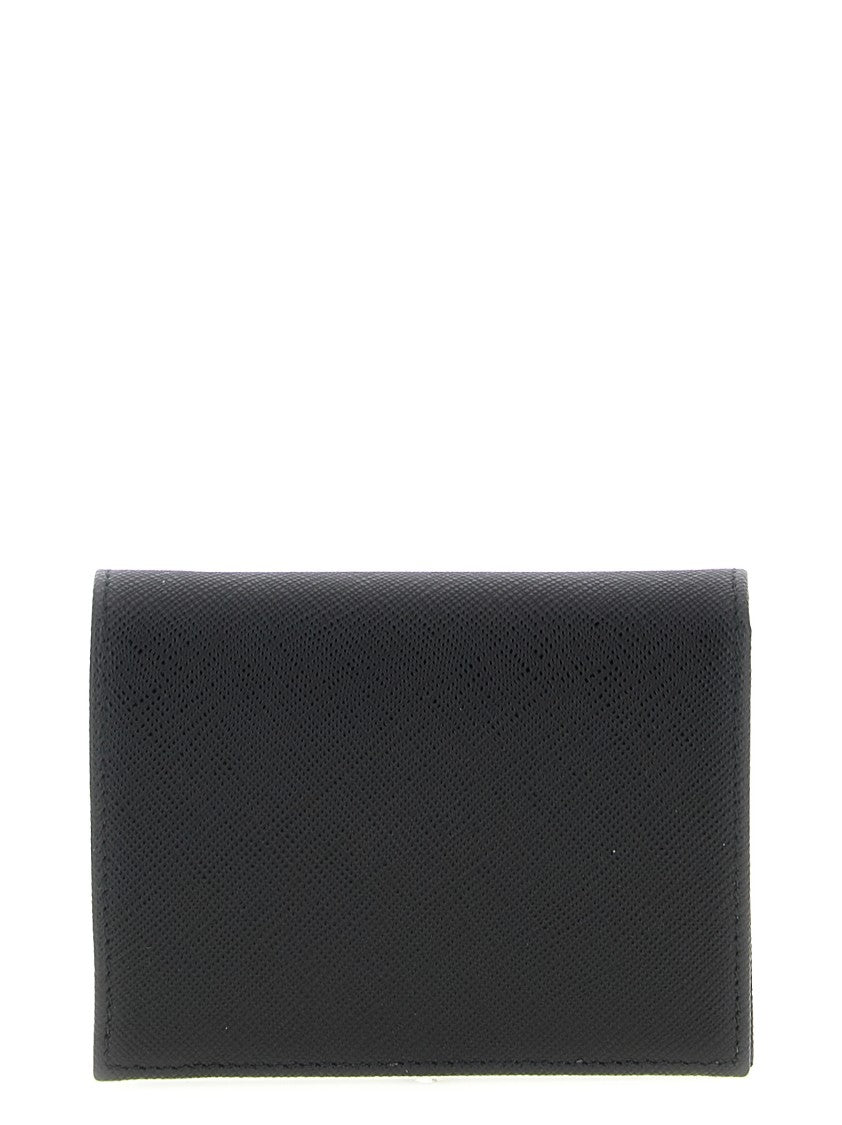 Prada Logo Leather Wallet