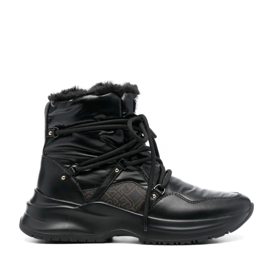 Liu Jo Black Lily 11 Sculpted Sole Sock Boots