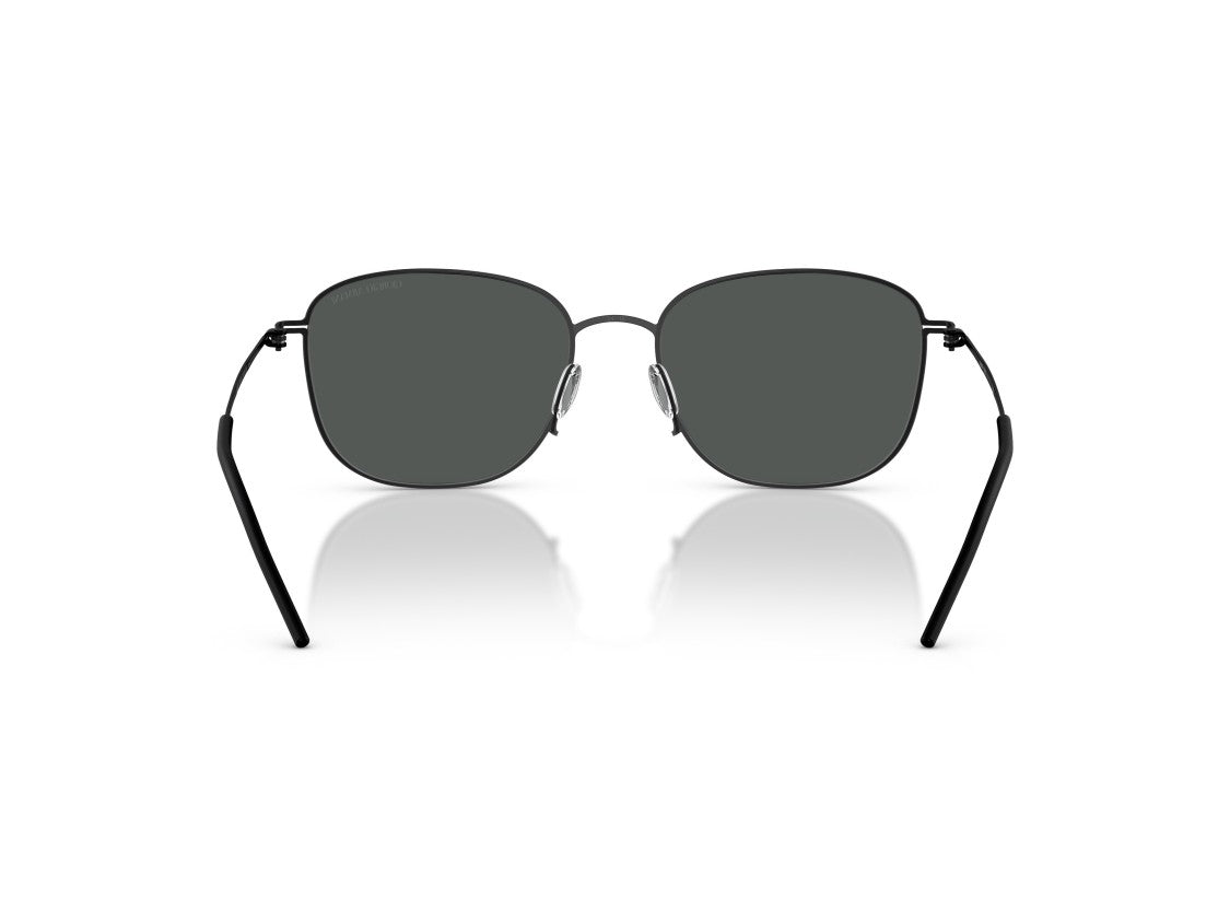 Giorgio Armani 0Ar6168 Minimalist Metal Round Sunglasses