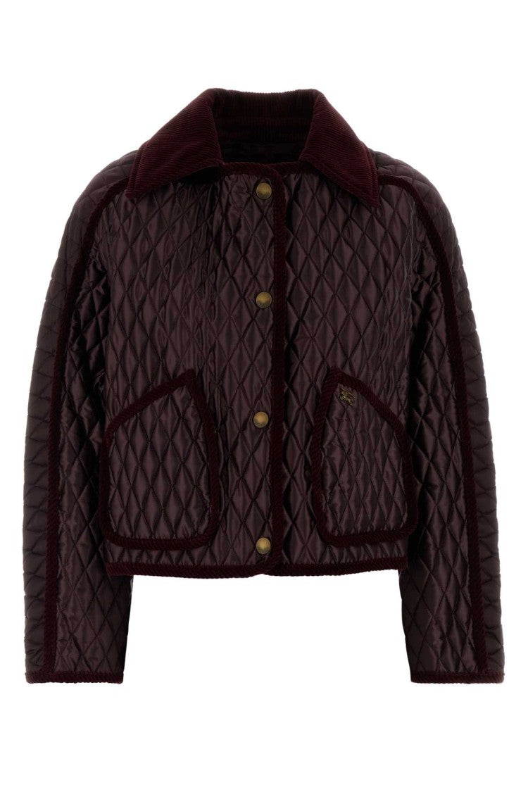 Burberry Purple Nylon Jacket