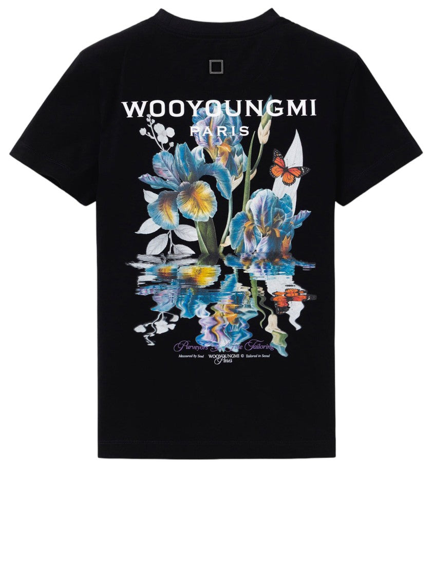 Wooyoungmi Cotton T-Shirt With Back Print